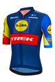 SANTINI dres kratkih rukava - LIDL TREK 2024 TEAM ORIGINAL - crvena/žuta/plava