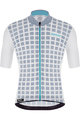 SANTINI dres kratkih rukava - MITO GRIDO - bijela/siva