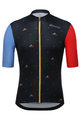 SANTINI dres kratkih rukava - LA VUELTA 2018 - plava/crna/crvena