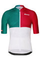 SANTINI dres kratkih rukava - LA VUELTA 2018 - bijela/plava/crvena