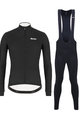 SANTINI zimski dres i hlače - COLORE WINTER II - crna
