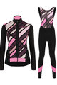 SANTINI zimski dres i hlače - CORAL R. LADY WINTER - ružičasta/crna