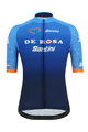 SANTINI dres kratkih rukava - DE ROSA 2019 - plava