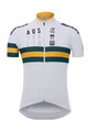 SANTINI dres kratkih rukava - AUSTRALIA 2019 - bijela/zelena/žuta