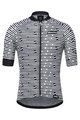 SANTINI dres kratkih rukava - SOFFIO  - crna/bijela