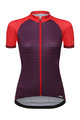 SANTINI dres kratkih rukava - RITMO LADY - crvena
