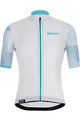 SANTINI dres kratkih rukava - MITO SPILLO - svjetloplava/bijela
