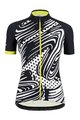 SANTINI dres kratkih rukava - GIADA POP LADY - bijela/žuta/crna