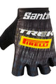 SANTINI rukavice s kratkim prstima - TREK PIRELLI 2021 - žuta/crna