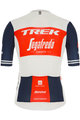 SANTINI dres kratkih rukava - TREK SEGAFREDO 2021 - bijela/plava/crvena