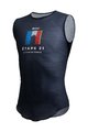 SANTINI majica bez rukava - TOUR DE FRANCE 2022 - plava