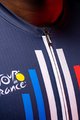 SANTINI dres kratkih rukava - TOUR DE FRANCE 2022 - bijela/crvena/plava