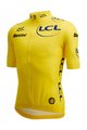 SANTINI dres kratkih rukava - TOUR DE FRANCE 2024 - žuta
