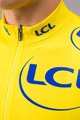 SANTINI dres kratkih rukava - TOUR DE FRANCE 2024 - žuta
