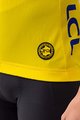 SANTINI dres kratkih rukava - TOUR DE FRANCE 2024 - žuta