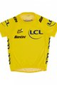 SANTINI dres kratkih rukava - TOUR DE FRANCE 2024 - žuta