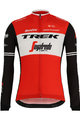 SANTINI dres dugih rukava zimski - TREK 2019 CLASSE WNT - bijela/crna/crvena