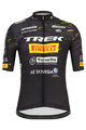 SANTINI dres kratkih rukava - TREK PIRELLI MTB 20 - crna/bijela/žuta