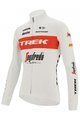 SANTINI dres dugih rukava zimski - TREK SEGAFREDO 2022 WINTER - bijela/crvena