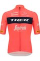 SANTINI dres kratkih rukava - TREK SEGAFREDO 2022 FAN LINE - ružičasta