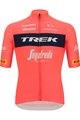 SANTINI dres kratkih rukava - TREK SEGAFREDO 2022 FAN LINE - ružičasta