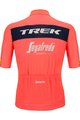 SANTINI dres kratkih rukava - TREK SEGAFREDO 2022 FAN LINE - ružičasta