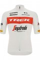 SANTINI dres kratkih rukava - TREK SEGAFREDO 2022 FAN LINE - crvena/bijela