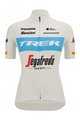 SANTINI dres kratkih rukava - TREK SEGAFREDO 2022 LADY FAN LINE - plava/bijela