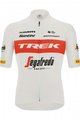 SANTINI dres kratkih rukava - TREK SEGAFREDO 2022 ORIGINAL - crvena/bijela