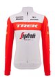 SANTINI dres dugih rukava zimski - TREK SEGAFREDO 2023 WINTER - crvena/bijela