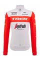 SANTINI dres dugih rukava zimski - TREK SEGAFREDO 2023 WINTER - crvena/bijela