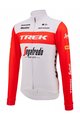 SANTINI dres dugih rukava zimski - TREK SEGAFREDO 2023 WINTER - crvena/bijela