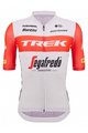 SANTINI dres kratkih rukava - TREK SEGAFREDO 2023 ORIGINAL - crvena/bijela