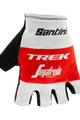 SANTINI rukavice s kratkim prstima - TREK 2019 RACE - bijela/crvena