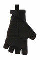 SANTINI rukavice s kratkim prstima - X IRONMAN VIS - crna/zelena