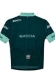 SANTINI dres kratkih rukava - TOUR DE FRANCE 2024 - zelena