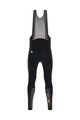 SANTINI duge hlače s tregerima - UCI RAINBOW 2020 - crna