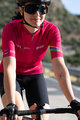 SANTINI dres kratkih rukava - UCI WORLD ECO LADY - ciklama