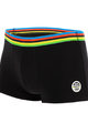 SANTINI bokserice - UCI RAINBOW - crna