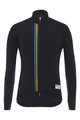 SANTINI dres dugih rukava zimski - UCI RAINBOW WINTER - crna