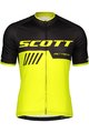 SCOTT dres kratkih rukava - RC TEAM 10 - žuta/crna