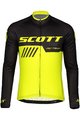 SCOTT dres dugih rukava ljetni - RC TEAM 10 SUMMER - žuta/crna