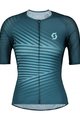 SCOTT dres kratkih rukava - RC PREMIUM LADY - plava