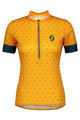 SCOTT dres kratkih rukava - ENDURANCE 20 LADY - žuta/plava