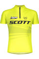 SCOTT dres kratkih rukava - RC PRO JUNIOR - žuta