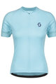 SCOTT dres kratkih rukava - ENDURANCE 10 LADY - svjetloplava