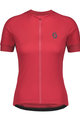 SCOTT dres kratkih rukava - ENDURANCE 10 LADY - ružičasta
