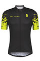 SCOTT dres kratkih rukava - RC TEAM 10 - crna/žuta
