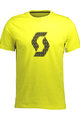 SCOTT dres kratkih rukava - ICON FACTORY TEAM - žuta