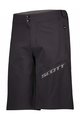 SCOTT kratke hlače bez tregera - ENDURANCE LS/FIT W/PAD - crna